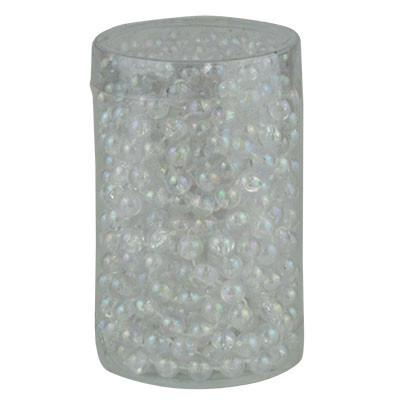 Намиста на ялинку 5 мм прозорі 8м в тубусі 91566-PN, фото 1