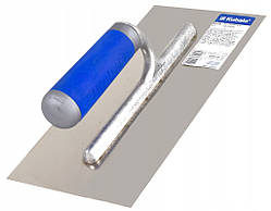 Гладилка шпатель терка Kubala 0220 двостороння 270х130мм з нержавіючої кислотостійкої сталі ручка на подовженій алюмінієвої ніжці