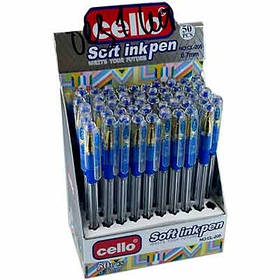 Ручка масляна синя Cello СL-205-50