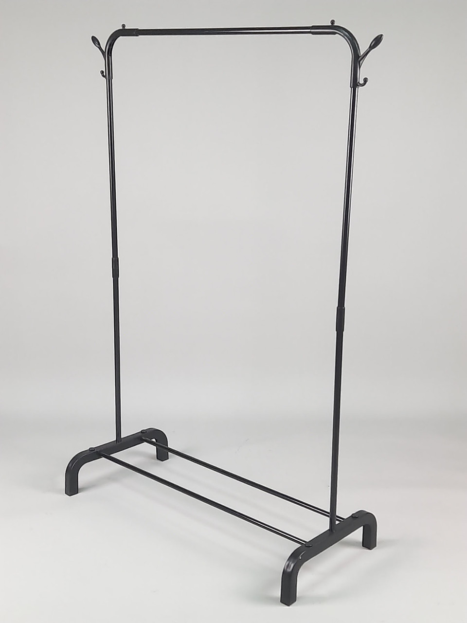 Одинарна стійка для одягу чорного кольору, фото 1