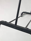 Одинарна стійка для одягу чорного кольору, фото 6