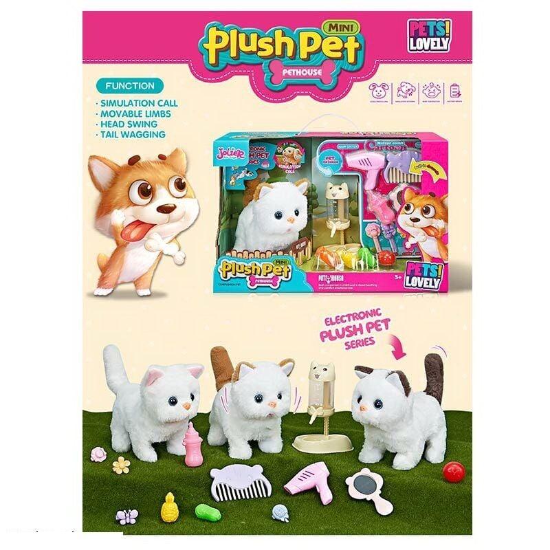 Кошеня MC 1035 - нявкає, ходить, виляє хвостом, поїлка, аксесуари