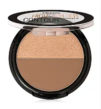 Палетка для контурінгу Duo Palette Highlighter Contour Bless Beauty №03