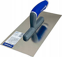 Гладилка шпатель терка Kubala 0260 двостороння 270х130мм з нержавіючої кислотостійкої сталі