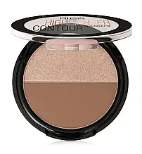 Палетка для контурінгу Duo Palette Highlighter Contour Bless Beauty №04