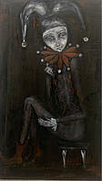 Картина Шут картина Факир холст масло