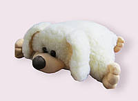 Подушка-игрушка из овчины "Собака"
