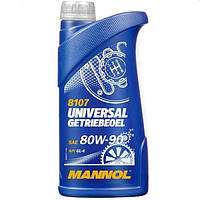 Масло трансмиссионное (SAE 80W90) 1л "MANNOL" UNIVERSAL