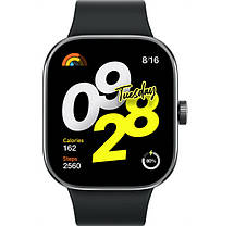 Smart Watch Redmi Watch 4 Obsidian Black UA, фото 4