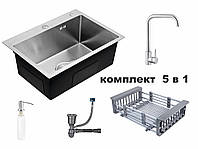 Кухонная мойка Kroner Комплект 5 в 1 50*60 см