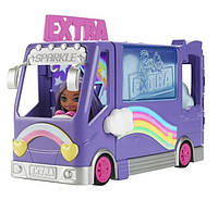 Ігровий набір Barbie Extra Mini Minis Vehicle Playset Tour Bus with Small Doll Барбі Екстра Міні Мініс Автобус