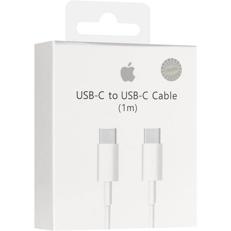 Кабель USB-C to USB-C 1m 1:1 Original [Box] 60W (White)