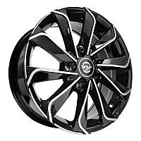 Литые диски WSP Italy Volkswagen (WD003) Corinto R16 W6.5 PCD5x112 ET41 DIA57.1 (gloss black polished)