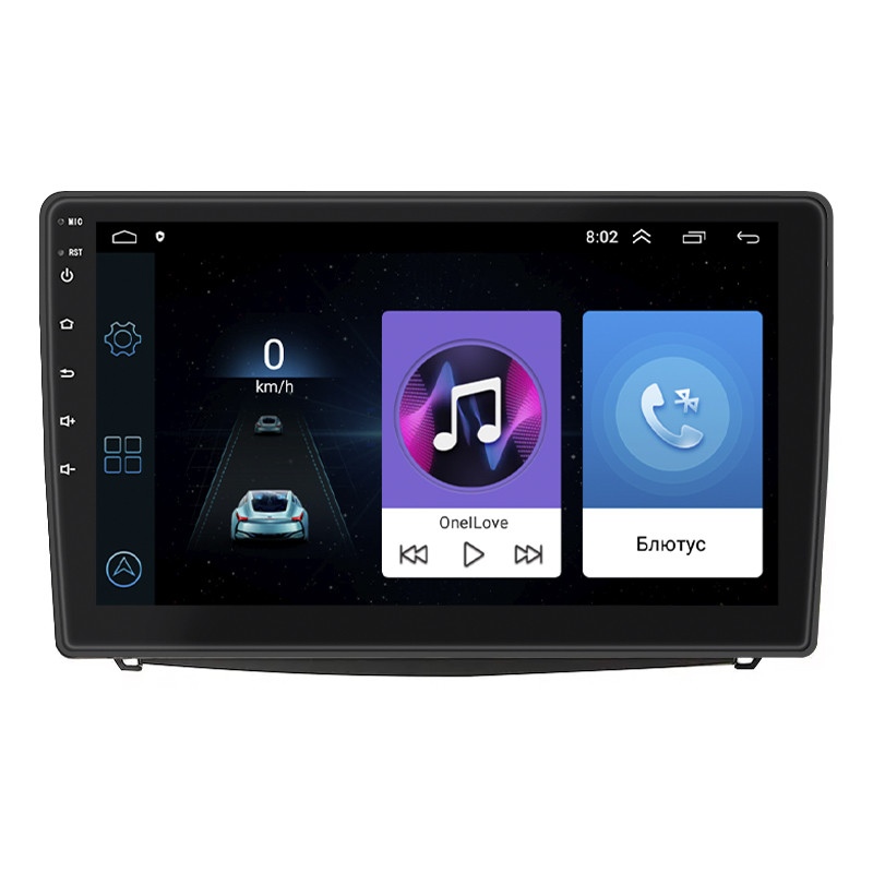 Штатна магнітола Lesko для Fiat 500L I 2012-2017 екран 10" 1/16Gb Wi-Fi GPS Base 1 шт.