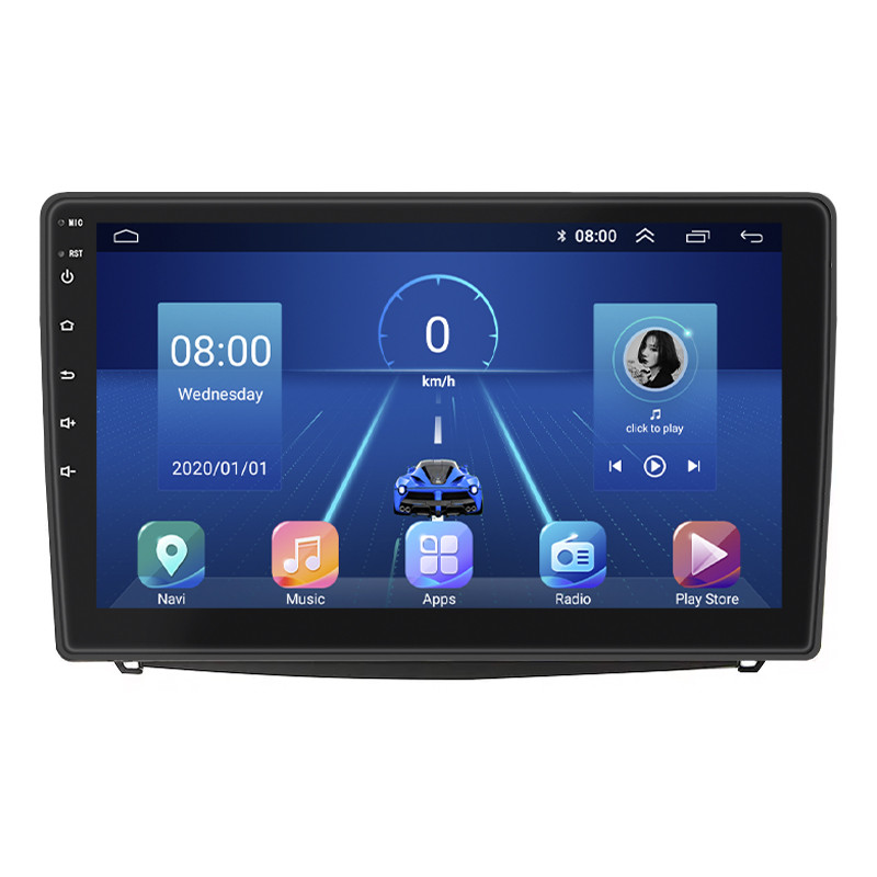 Штатна магнітола Lesko для Fiat 500L I 2012-2017 екран 10" 4/32Gb 4G Wi-Fi GPS Top 1 шт.