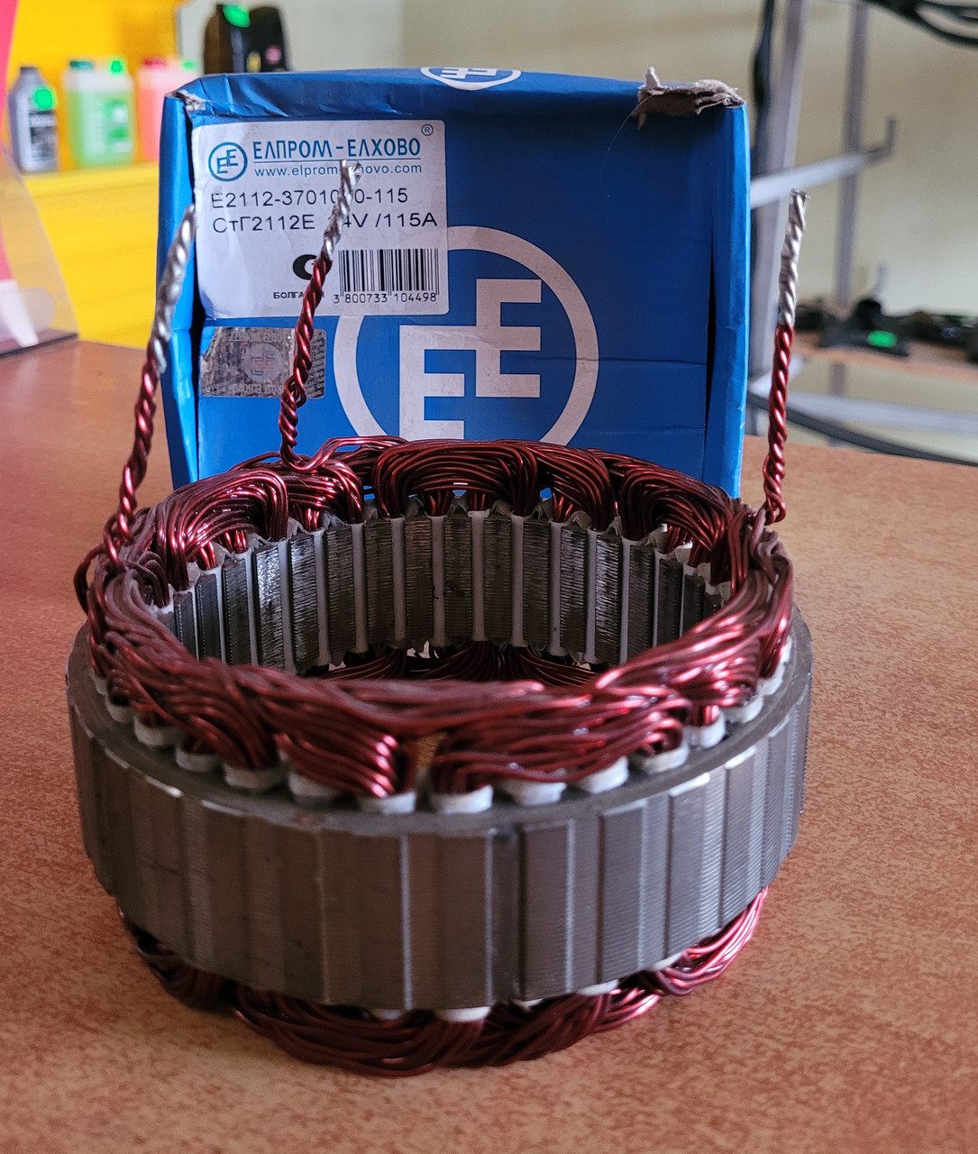 Обмотка генератора (статор) ВАЗ 2110, 2112, Газель, Волга 406, 405 (14В ...