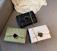 Женская мини сумочка клатч на цепочке (0890)