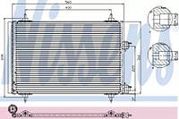 Радиатор кондиционера PR00054030 на Peugeot 307 2001-2005