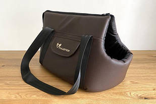 Сумка Переноска для Собак та Котів City Chocolate S 35х22х28см