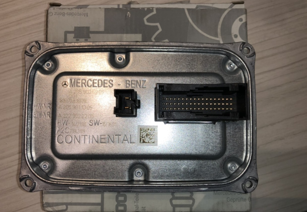 LED Модуль освітлення фарою Continental A2059006905 Mercedes W222 W205 13-18