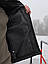 Куртка чоловіча softshell весняна осіння на флісі reef чорна вітрівка софтшелл з капюшоном весна осінь, фото 8