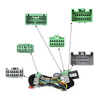 Адаптер штатного підсилювача FEELDO Volvo S40 C30 C70 2005-2013 CAN-BUS (7791) Вольво 2 шт., фото 2