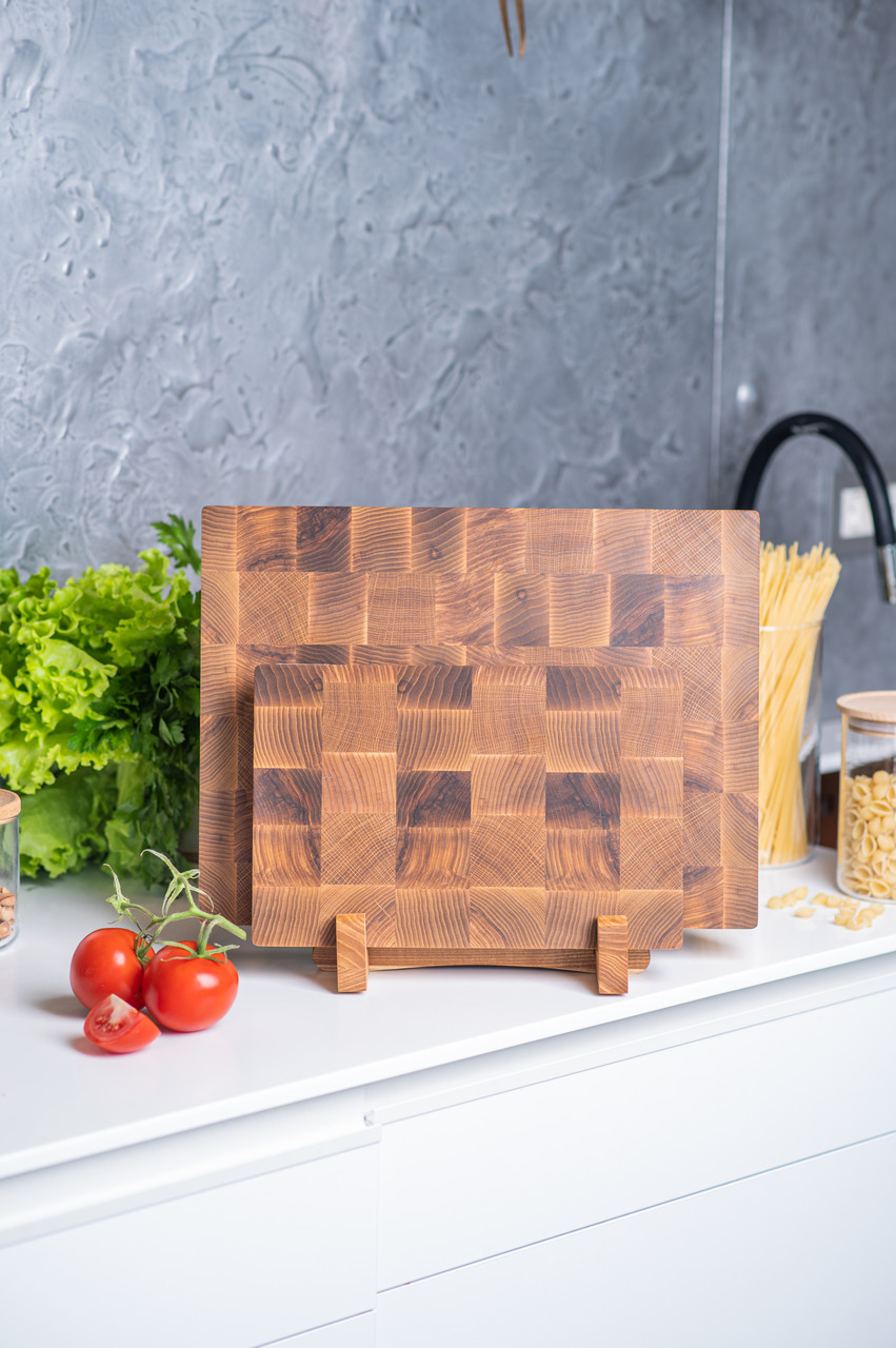 Набір із торцевих дошок: 20*30 см + 30*40 см + підставка під них, фото 1