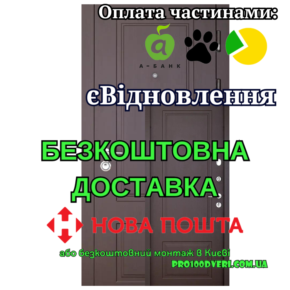 Вхідні двері модель 509/520 Ramina CLASSIK, ABWEHR