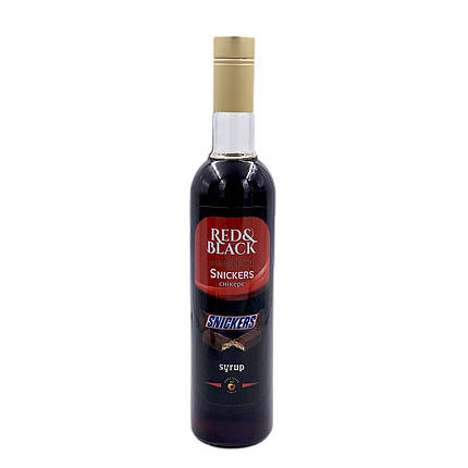 Сироп ТМ "Red&Black" Снікерс 900 г, фото 1