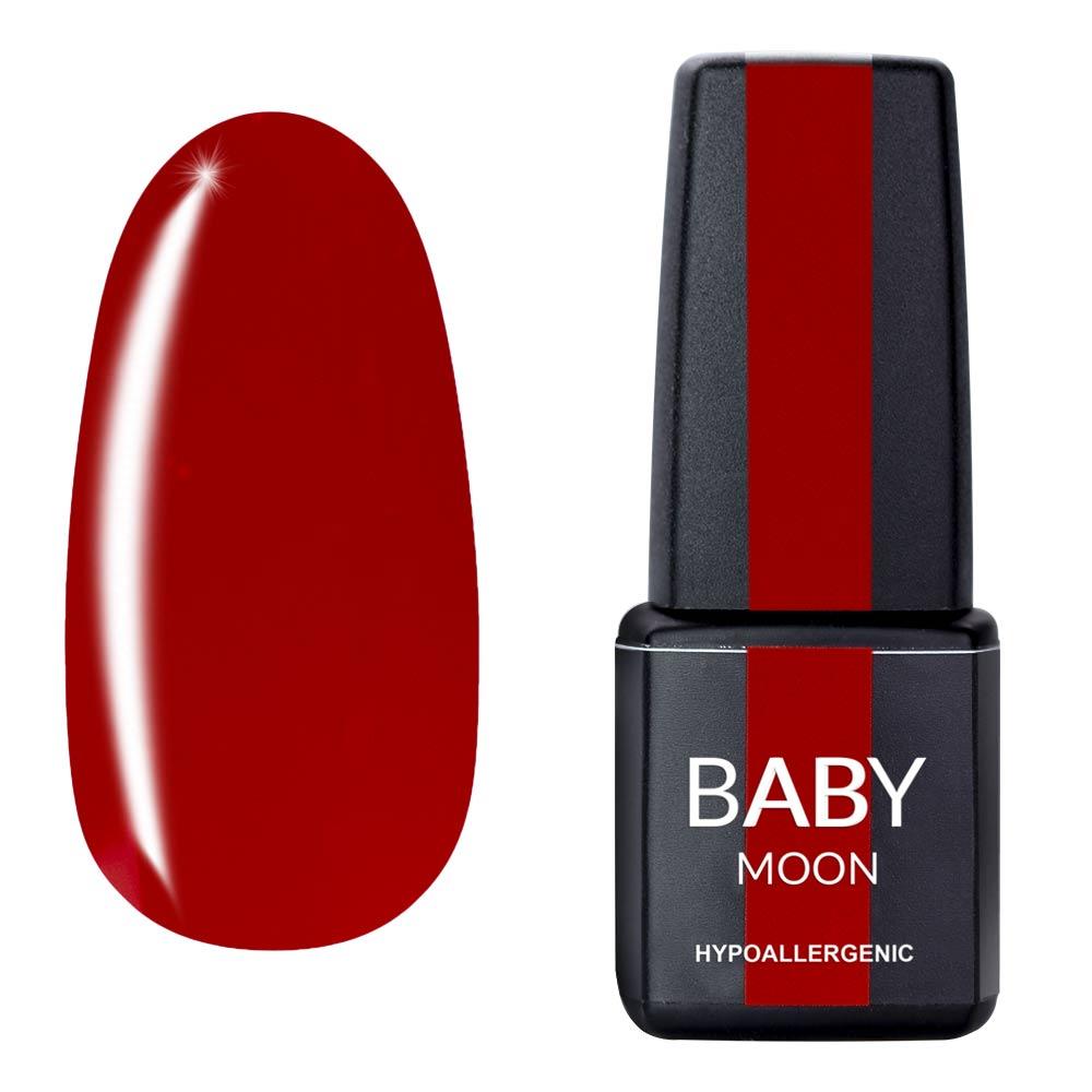 Гель-лак Baby Moon Red Chic Gel polish 006, 6 мл