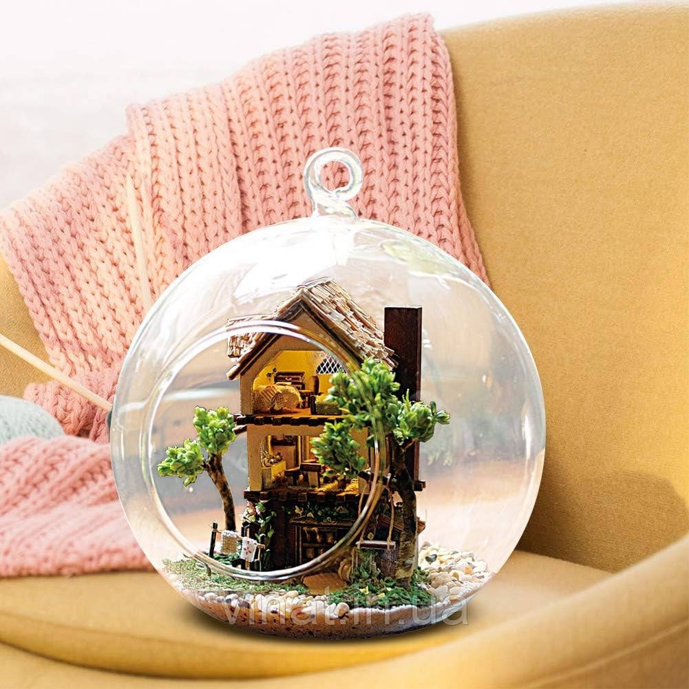 Румбокс - куля інтер'єрний 3D конструктор Mini series DIY Forest Dream Islands 2001 + підставка