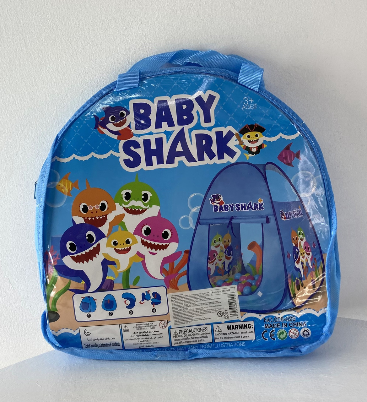 Намет дитячий "Baby Shark" У сумці 888-029 107294