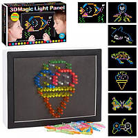 Мозаика 3D Magic Light Panel 180дет, карточки 7шт, 5 зон подсветки