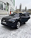 Дитячий електромобіль джип Audi E-tron чорний, фото 4