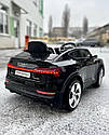 Дитячий електромобіль джип Audi E-tron чорний, фото 6