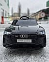 Дитячий електромобіль джип Audi E-tron чорний, фото 2