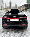 Дитячий електромобіль джип Audi E-tron чорний, фото 3