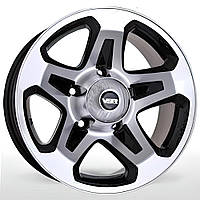 Литые диски Storm YQ-076 R17 W7.5 PCD5x130 ET55 DIA71.6 (MG)