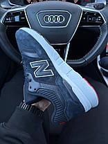 Чоловічі кросівки New Balance 997H Navy White Взуття Нью Беланс 997 сині натуральна замша демісезон, фото 6