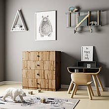 Комод дитячий Дуб Тахо 865х800х420 мм