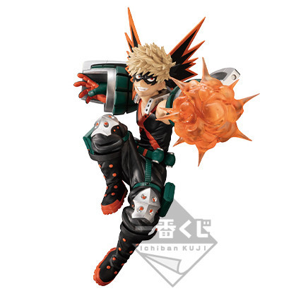 Фігурка Bandai Spirits Моя Геройська Академія Кацукі Бакуго My Hero Academia Katsuki Bakugo 15 см