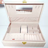 Шкатулка для прикрас шкірзамінник 815, фото 2