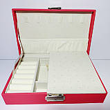 Шкатулка для прикрас шкірзамінник 692, фото 2