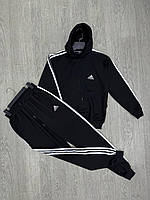 Костюм спортивный Adidas для мальчика 8-17 лет , Черный 140