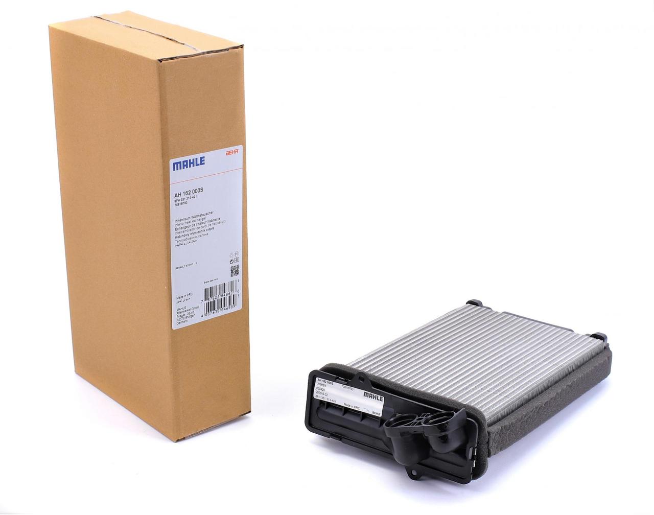 Радіатор пічки Renault Scenic 99-03 Megane 96-99 AH 162 000S