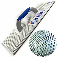 Терка рашпіль шліфувальна 400х180мм Kubala 0345 металева дірчаста для вирівнювання пінопласту газобетону вати