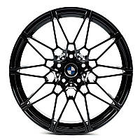 Литые диски Replicas BMW (B002) R18 W8 PCD5x112 ET30 DIA66.6 (black)