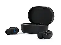 Вакуумные Bluetooth наушники с цифровым индикатором заряда с кейсом Double Air Dots Pro