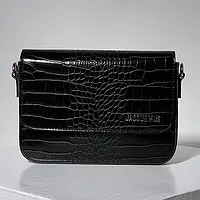 Жіноча сумочка Jacquemus Le Carinu Black Croco