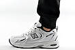 Білі кросівки New Balance 530 чоловічі 42р., фото 7
